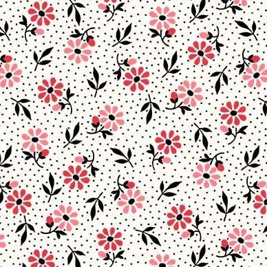 Michael Miller Fabrics Kiss the Cook Dancing Daisy CX8066-PEAR-D