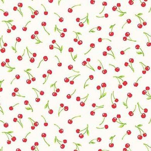 Michael Miller Fabrics Kiss the Cook Tiny Cherries CX9760-PEAR-D