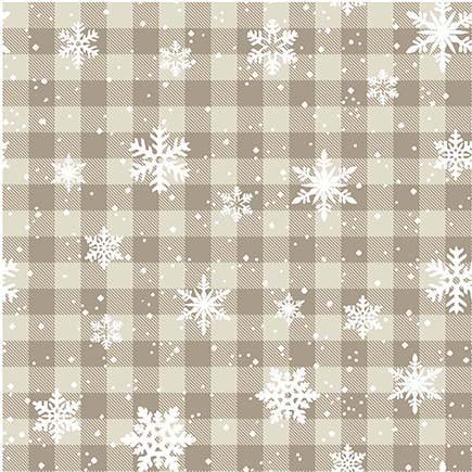 Michael Miller Fabrics Oh Deer! Falling Snowflakes  CX10946-LINE-D