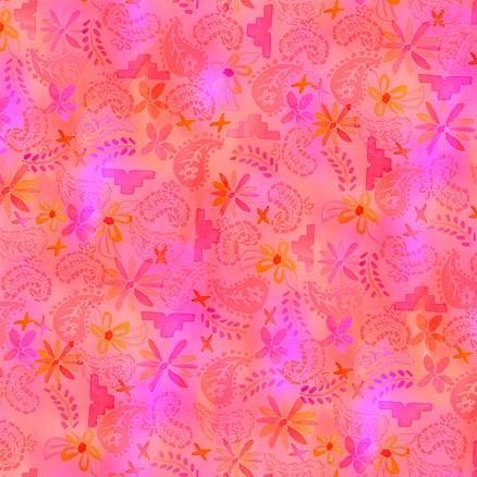 Michael Miller Fabrics Tango Tie-Dye La Vida Loca CX-9424-SANG-D