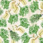 Michael Miller Fabrics Taste of the Season Fresh Herbs Cream DCX10871-CREM-D