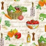 Michael Miller Fabrics Taste of the Season Healthy Eatery Cream DCX10866-CREM-D