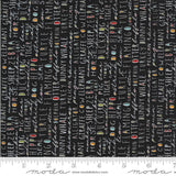 Moda Fabrics Animal Crackers Black 5804 16