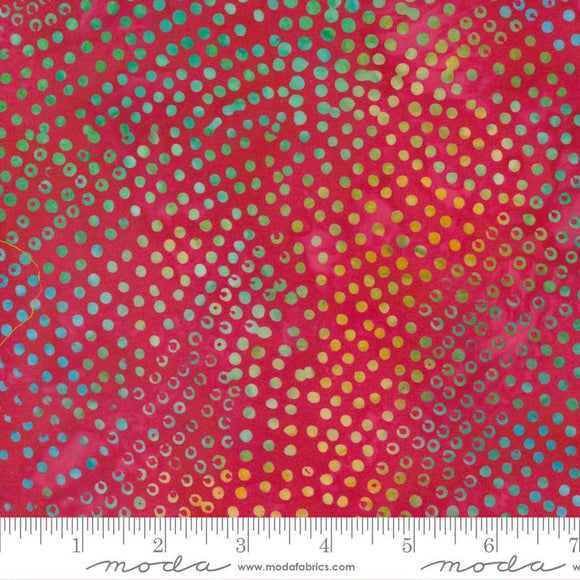 Moda Fabrics Bermuda Batiks Ruby 4359 15