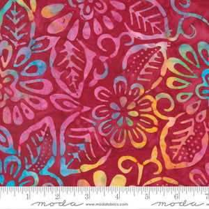 Moda Fabrics Bermuda Batiks Ruby 4359 17