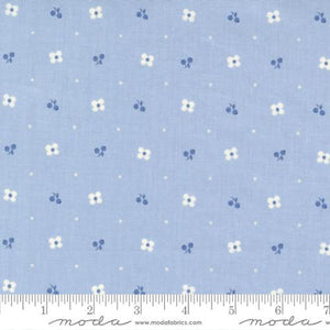 Moda Fabrics Blueberry Delight Sky 3034 13