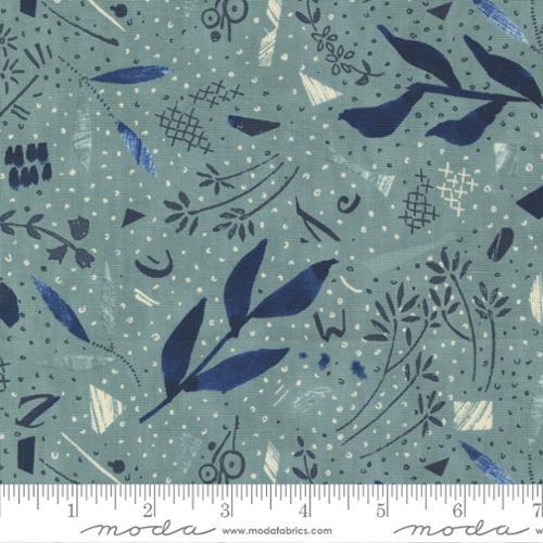 Moda Fabrics Collage Sky 16950 14
