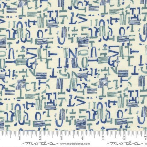 Moda Fabrics Collage Sky  16952 13