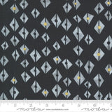 Moda Fabrics Dance In Paris  Metallic  Charcoal 1742 22M