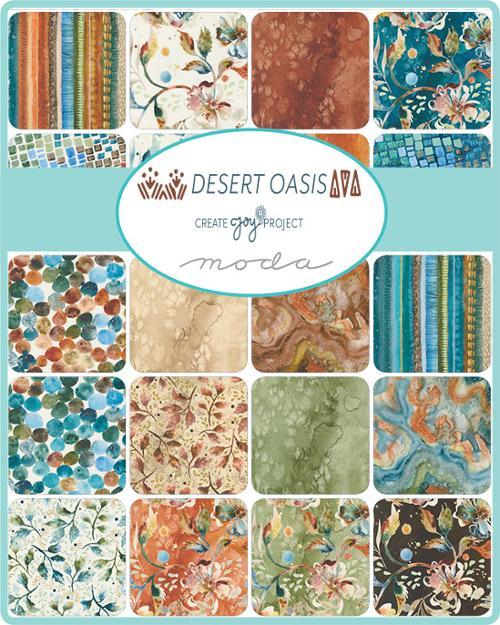 Moda Fabrics Desert Oasis Jelly Roll 40 piece assorted 2.5