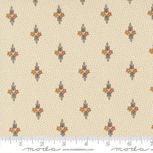 Moda Fabrics Fluttering  Leaves Beech White  9733 21