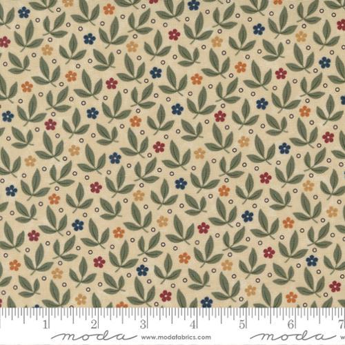Moda Fabrics Fluttering  Leaves Beechwood  9734 11