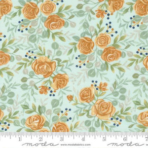 Moda Fabrics Harvest Wishes Aqua 56061 13