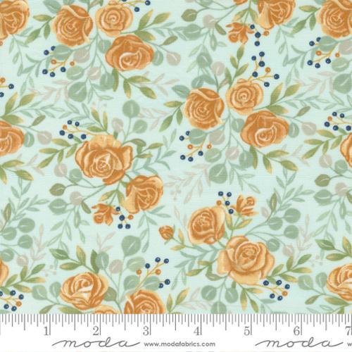 Moda Fabrics Harvest Wishes Aqua 56061 13