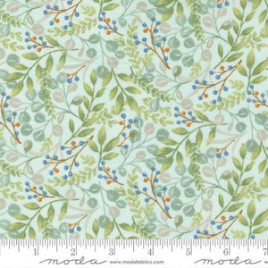 Moda Fabrics Harvest Wishes Aqua  56063 13