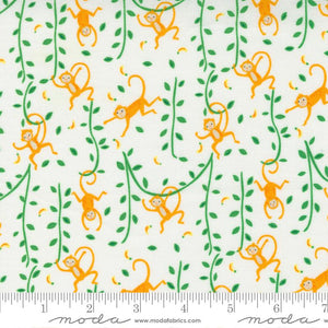 Moda Fabrics Jungle Paradise Cloud  20784 11
