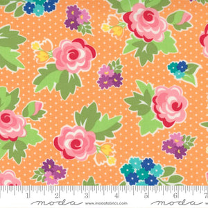 Moda Fabrics Love Lily Orange Blossom 24110 14