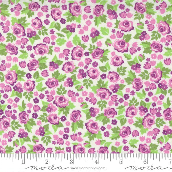 Moda Fabrics Love Lily Orchid 24111 18