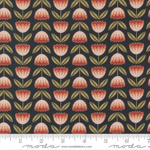 Moda Fabrics Meadowmere Metallic Night 48362 34M