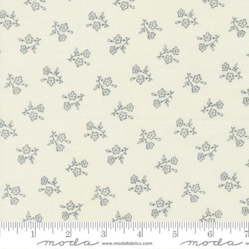 Moda Fabrics Mix It Up  Porcelain  Charcoal  33707 12