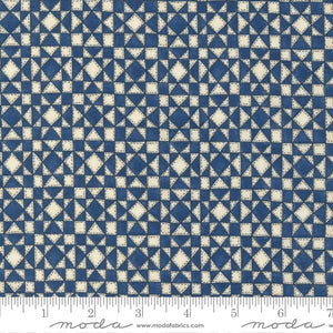 Moda Fabrics My Country  Pacific Blue 7045 14