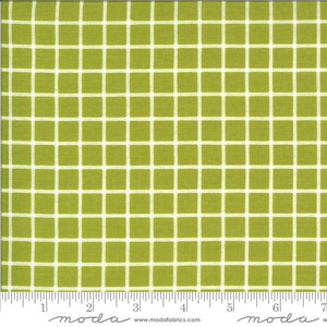 Moda Fabrics On the Farm Squares Green 20707 17