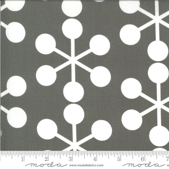 Moda Fabrics Quotation Graphite Grey 1731 17