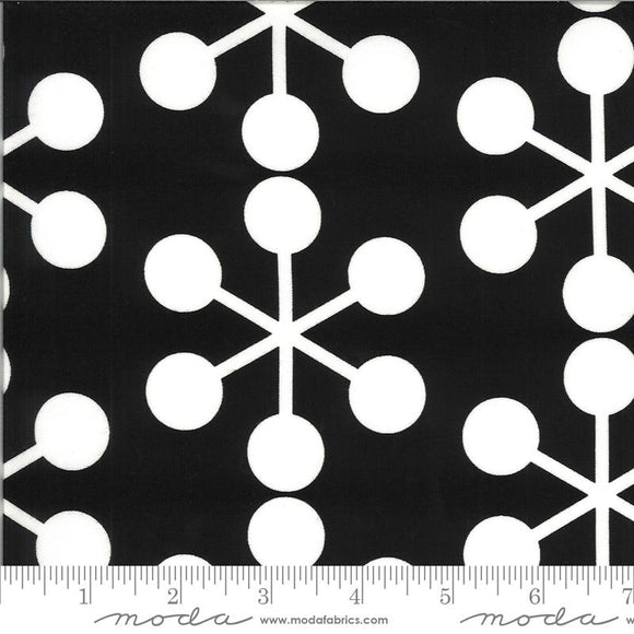 Moda Fabrics Quotation Ink Black 1730 16