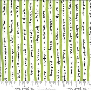 Moda Fabrics Quotation Pistachio 1732 14