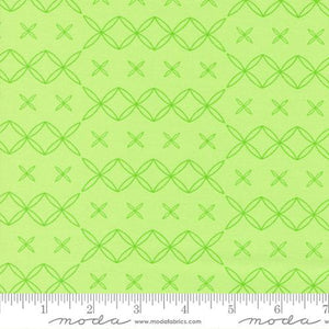 Moda Fabrics Rainbow Sherbet  Green Apple  45025 27