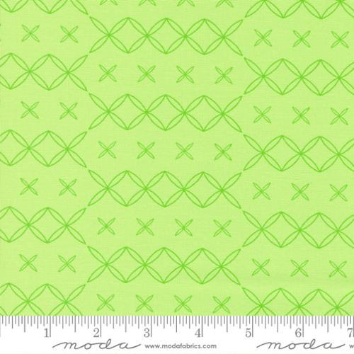 Moda Fabrics Rainbow Sherbet  Green Apple  45025 27