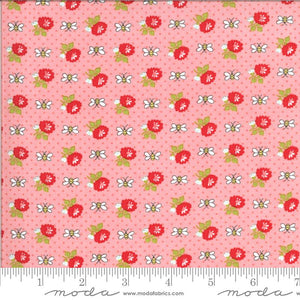 Moda Fabrics Shine On Beesley Pink 55216 15