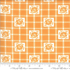 Moda Fabrics Shine On Check Orange 55212 19