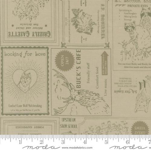 Moda Fabrics The Great Outdoors Sand 20881 12