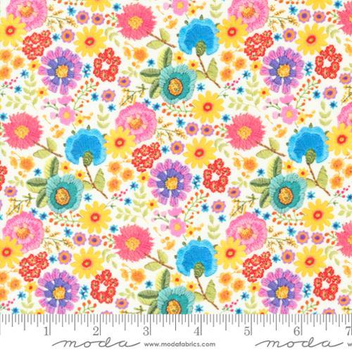 Moda Fabrics Vintage Soul Rainbow 7436 11