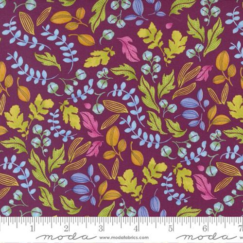 Moda Fabrics Wild Blossoms Berry  48736 22
