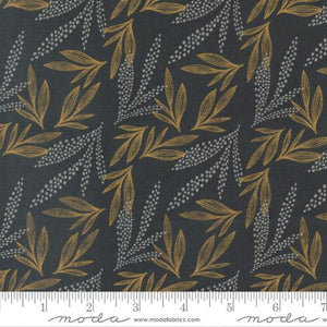 Moda Fabrics Woodland Wildflowers Charcoal  45584 19