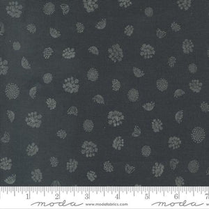 Moda Fabrics Woodland Wildflowers Charcoal  45587 19