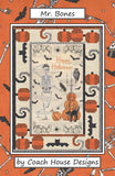 Mr Bones Quilt Pattern from Coach House Designs  finished size 38" x 58"  CHD-2151