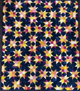 Night Vision Quilt Kit finished Size 60"x72" pattern from Modernly Morgan