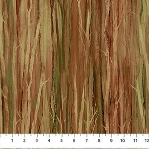 Northcott Fabrics Cedarcrest Falls Rust  DP26910-36