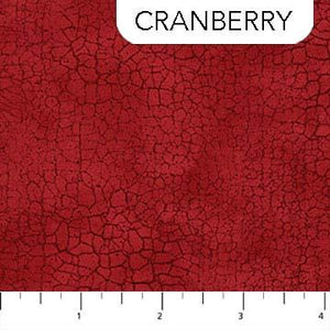 Northcott Fabrics Crackle Cranberry 9045-24