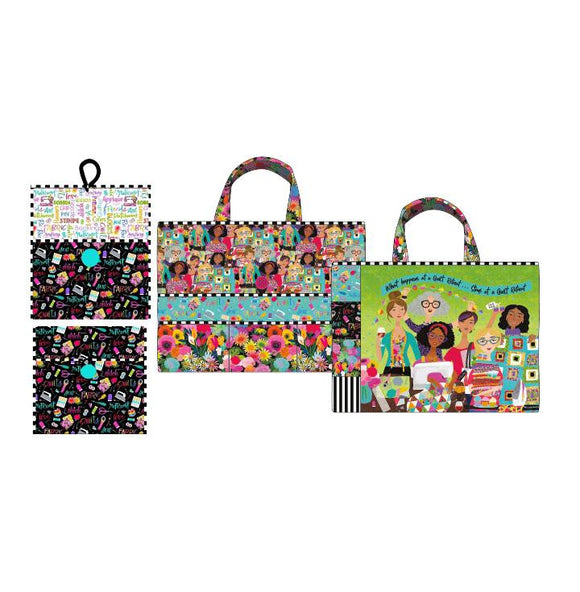 Northcott Fabrics Quilt Retreat Carry All Pattern PTN3058