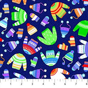 Northcott First Snow 10186-49 Multi