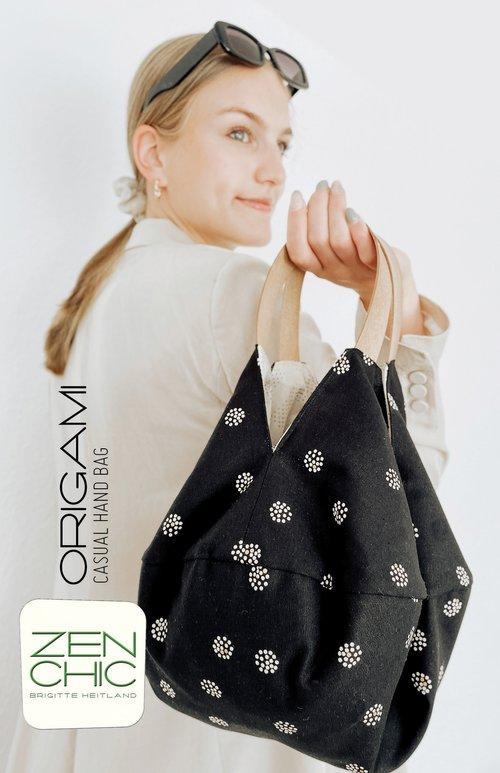 Origami Bag Pattern, Reversible finished size 12