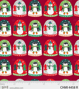 P&B Textiles Christmas Miniatures CHMI 4458 R