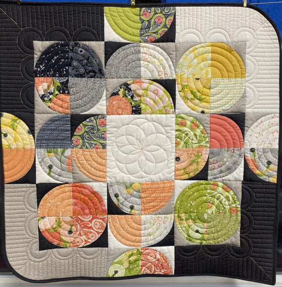 Partial Eclipse Quilt Kit finished size 32 .5