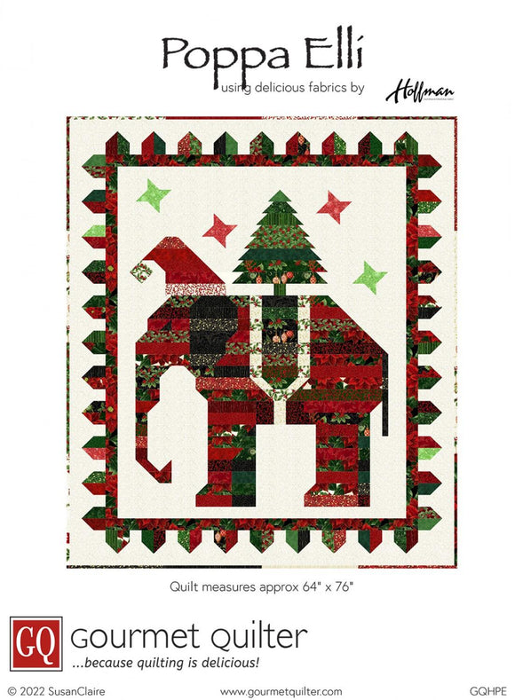 Poppa Elli Quilt Pattern by Susan Claire Mayfield for Gourmet Quilter GQHPE