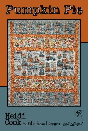 Pumpkin Pie Pattern from Villa Rosa Designs finished size 49