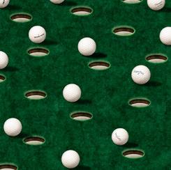 QT Fabrics Chip Shot Golf Balls & Holes 28482 F